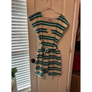 Striped Short Dress Nautical Preppy Vacation Cruise